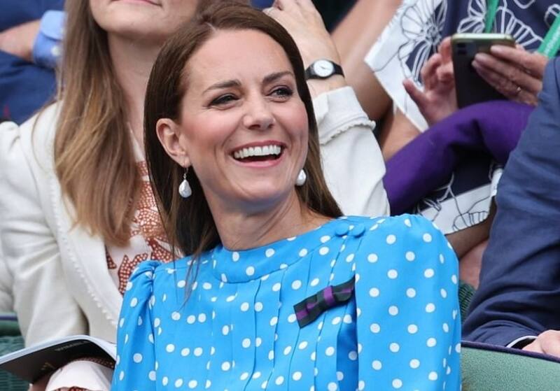 Kate Middleton regresó a Wimbledon. - Créditos: Daily Mail