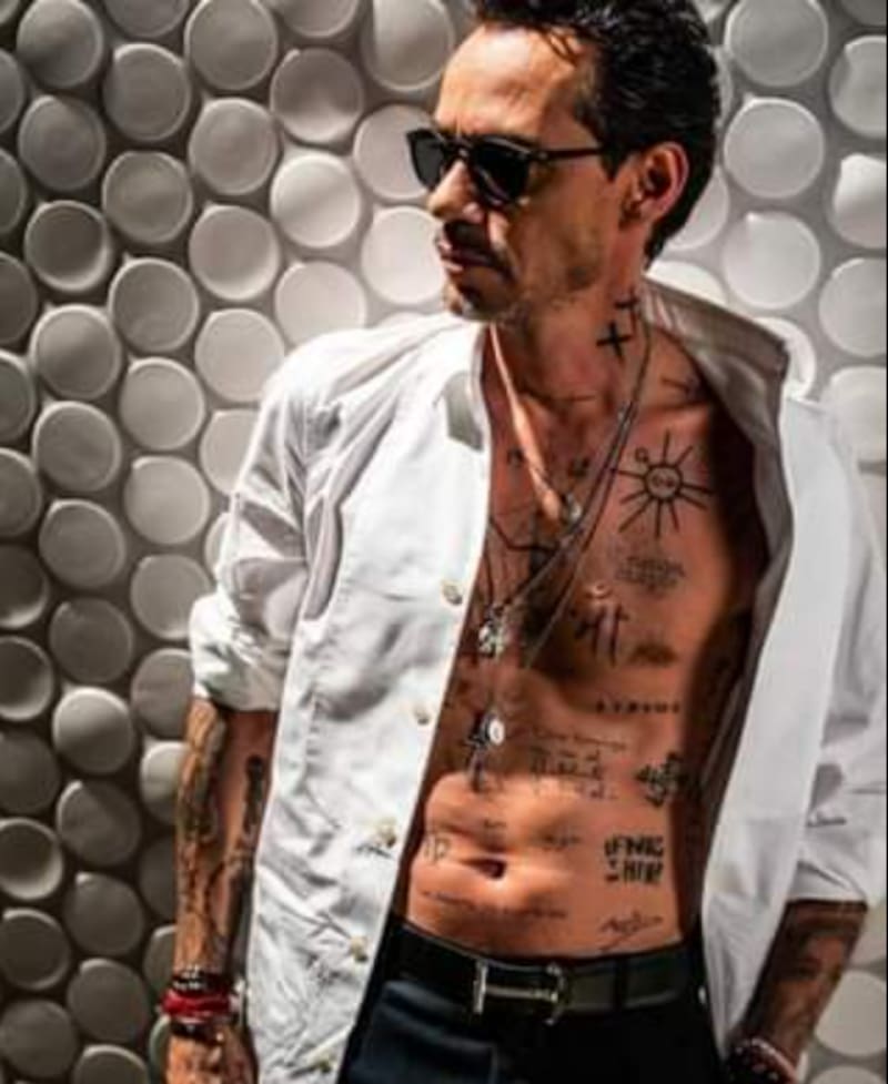 Estos son los tatuajes de Marc Anthony - Créditos: Instagram