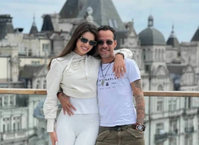 Nadia Ferreira y Marc Anthony celebraron su primera Navidad en juntos - Créditos: Instagram