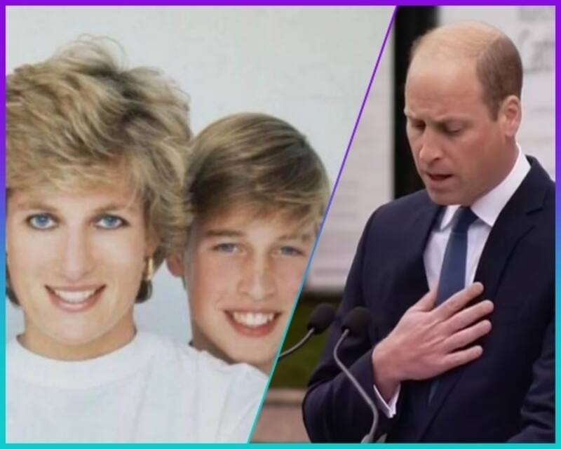 El príncipe William al borde de las lágrimas al recordar a su mamá - Créditos: Especial