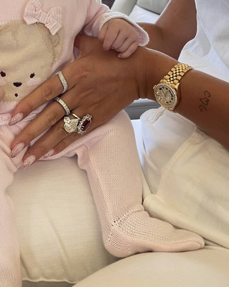 Georgina Rodríguez y la prueba de amor a Cristiano Ronaldo - Créditos: Instagram