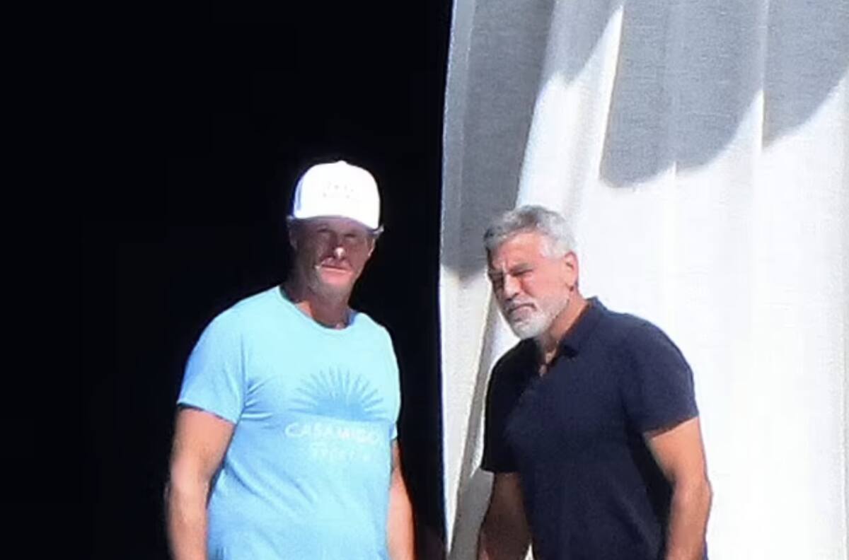 George Clooney disfrutó de una escapada entre amigos y sin esposas