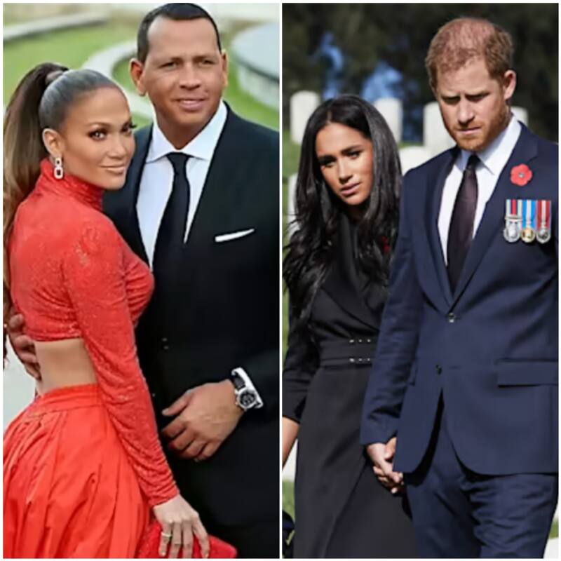 El día que JLo, A-Rod, Meghan Markle y el príncipe Harry tuvieron una cita doble - Créditos: Especial