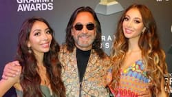 Hijas de Marco Antonio Solís se roban miradas en boda de Marc Anthony y Nadia Ferreira
