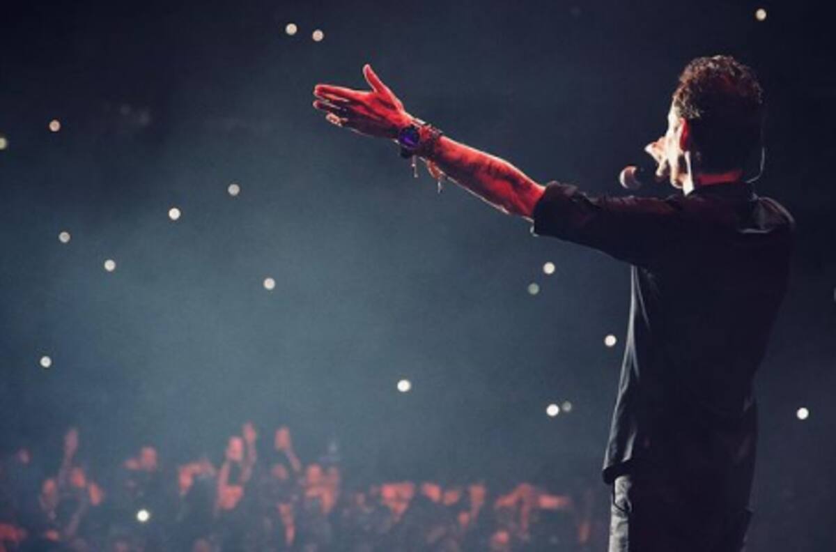 Marc Anthony es agredido durante su concierto en Medellín