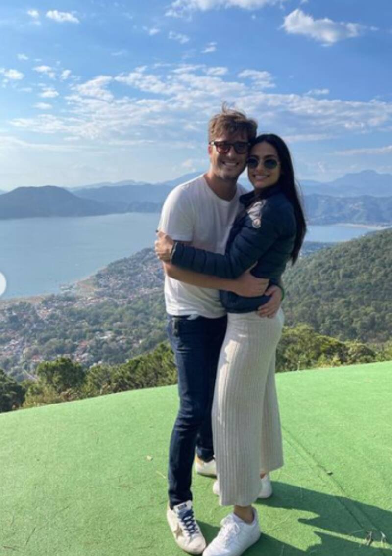 La romántica dedicatoria de Diego a Renata Notni - Créditos: Instagram