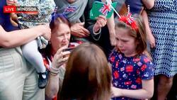 La niña que estalló en un llanto de emoción al abrazar a Kate Middleton