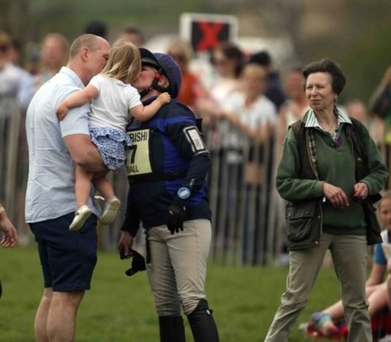 Las hijas de Zara Tindall heredaron la pasión familiar - Créditos: Twitter