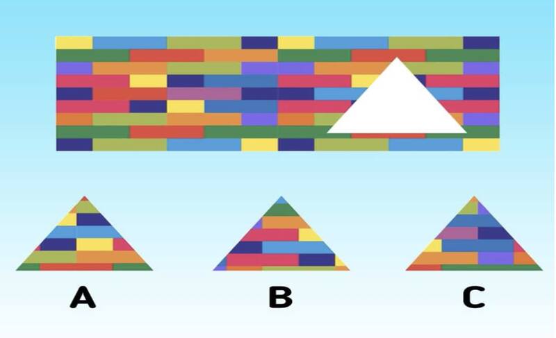 Reto visual: Encuentra el triángulo que encaja en la imagen - Créditos: Otium