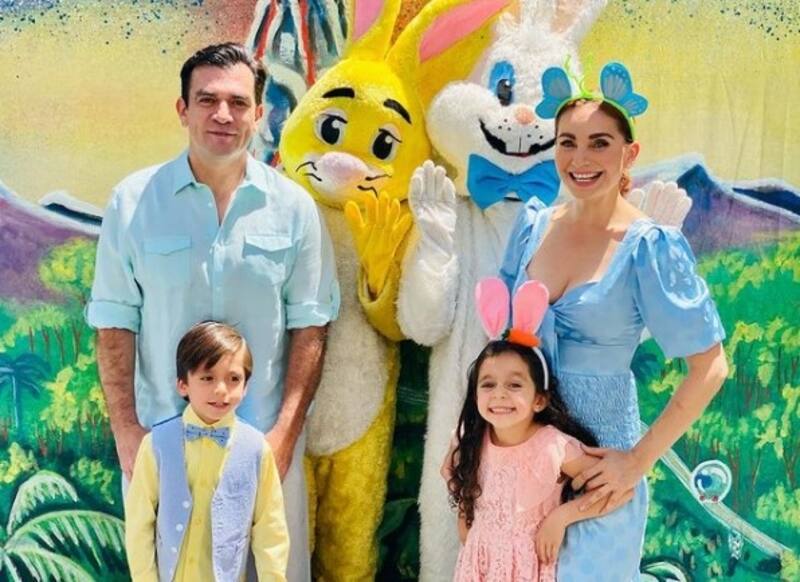 El secreto que Jorge Salinas y su esposa Elizabeth Álvarez han ocultado a sus hijos - Créditos: Instagram