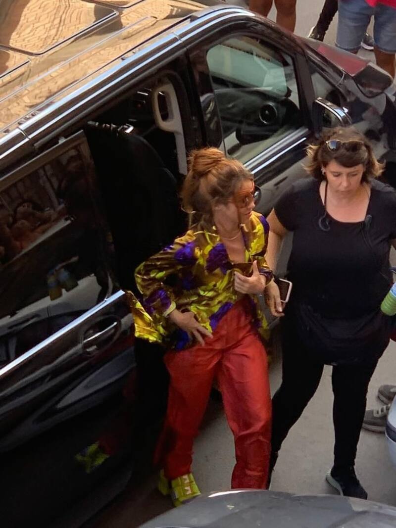 Shakira es captada en Barcelona - Créditos: Twitter