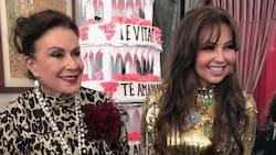 Thalía se convierte en Marilyn Monroe pero la comparan con Laura Zapata