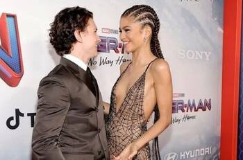 Zendaya descubre reveladoras fotos de Tom Holland
