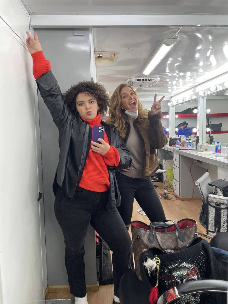 Lucero mostró cómo se divierten en los ensayos - Créditos: Instagram