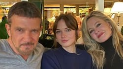 Hija de Antonio Banderas motiva reecuentro del actor con su ex Melanie Griffith en Los Ángeles