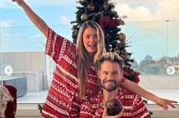 Josse Narváez y Cristina Hurtado presentan a su bebé en sociedad