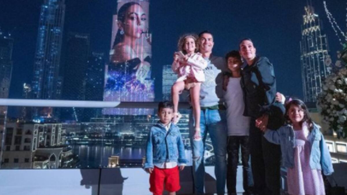 Georgina Rodríguez presume por qué Cristiano Ronaldo es el “mejor padre del mundo”