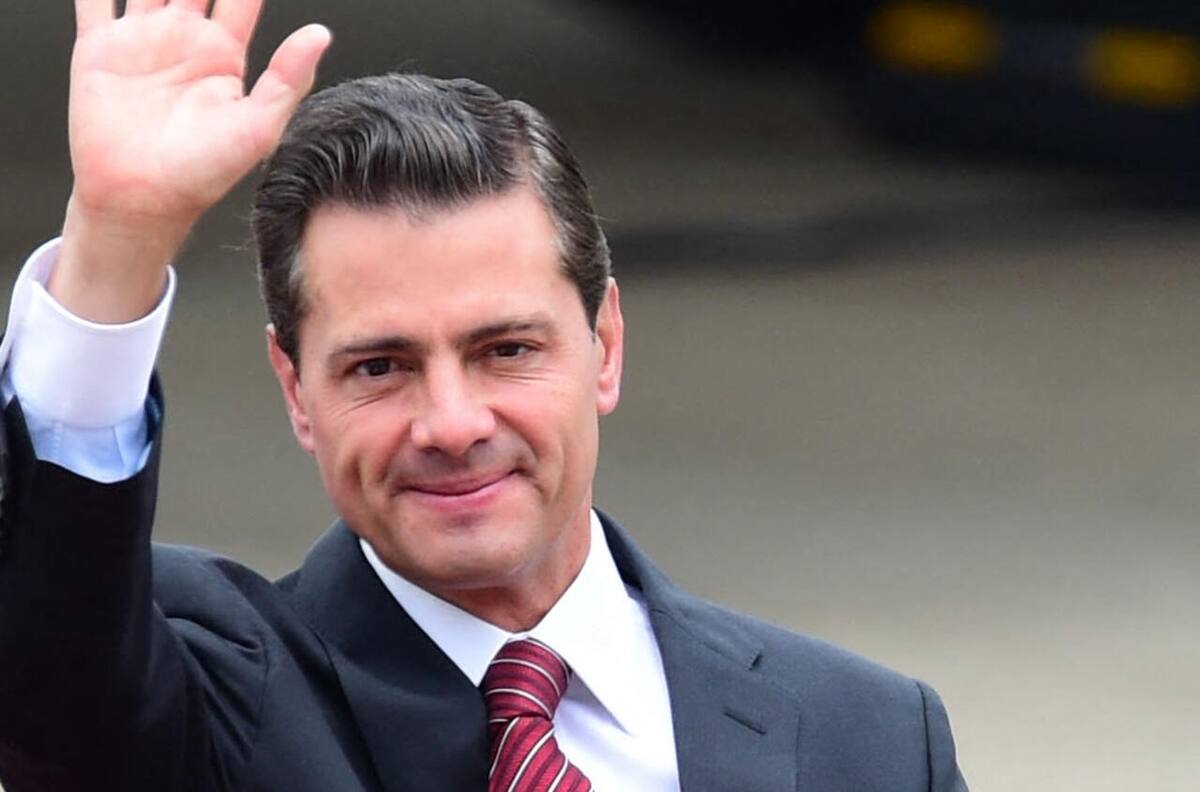 Enrique Peña Nieto luce nueva apariencia cuando desmiente rumores de quiebre con Tania Ruiz