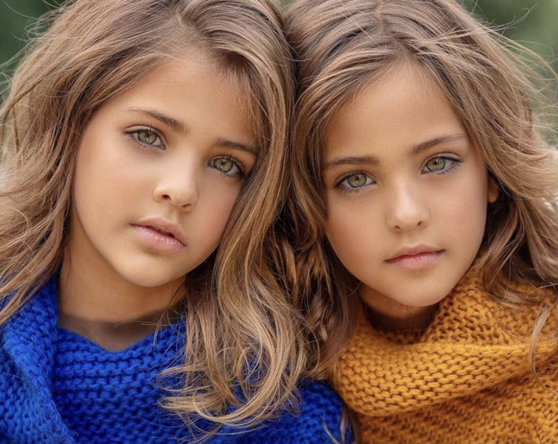 Así lucen a los 13 años Ava y Leah las gemelas "más lindas del mundo" - Créditos: Instagram