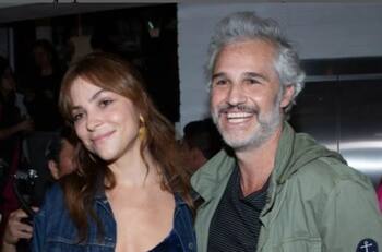 Juan Pablo Medina acudió a su primer evento público