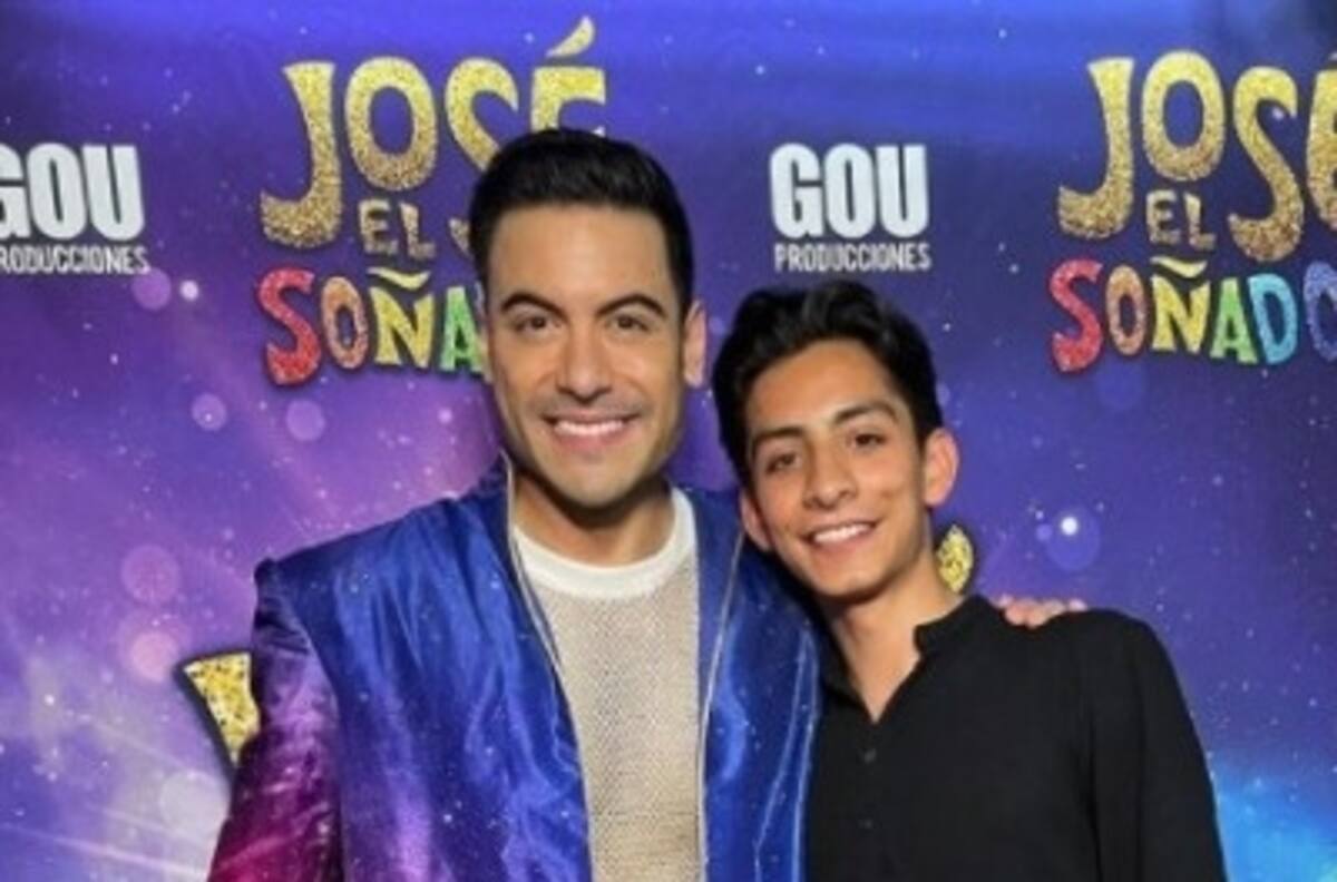 Donovan Carrillo hizo realidad su sueño de conocer a Carlos Rivera