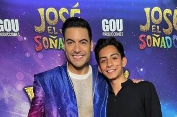 Donovan Carrillo hizo realidad su sueño de conocer a Carlos Rivera