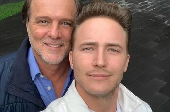 Hijo de René Strickler se comprometió con su novio pero sin la presencia de su padre