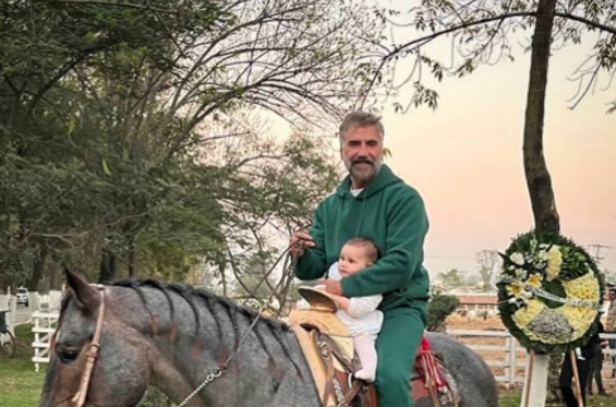 Alejandro Fernández derrite con el agradecimiento que le hace a su nieta, la pequeña Cayetana