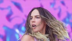 Belinda aclara qué fue lo que le pasó durante concierto en el cual casi se desmaya