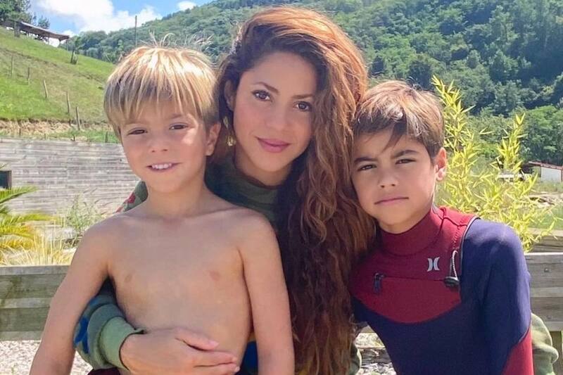Shakira y sus hijos están viviendo sus últimas horas en Barcelona - Créditos: Instagram
