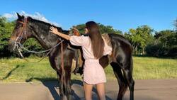 Nadia Ferreira presumió su encantador regalo de Navidad