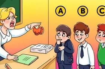 Reto visual: Descubre quién le jugó una broma pesada a la maestra