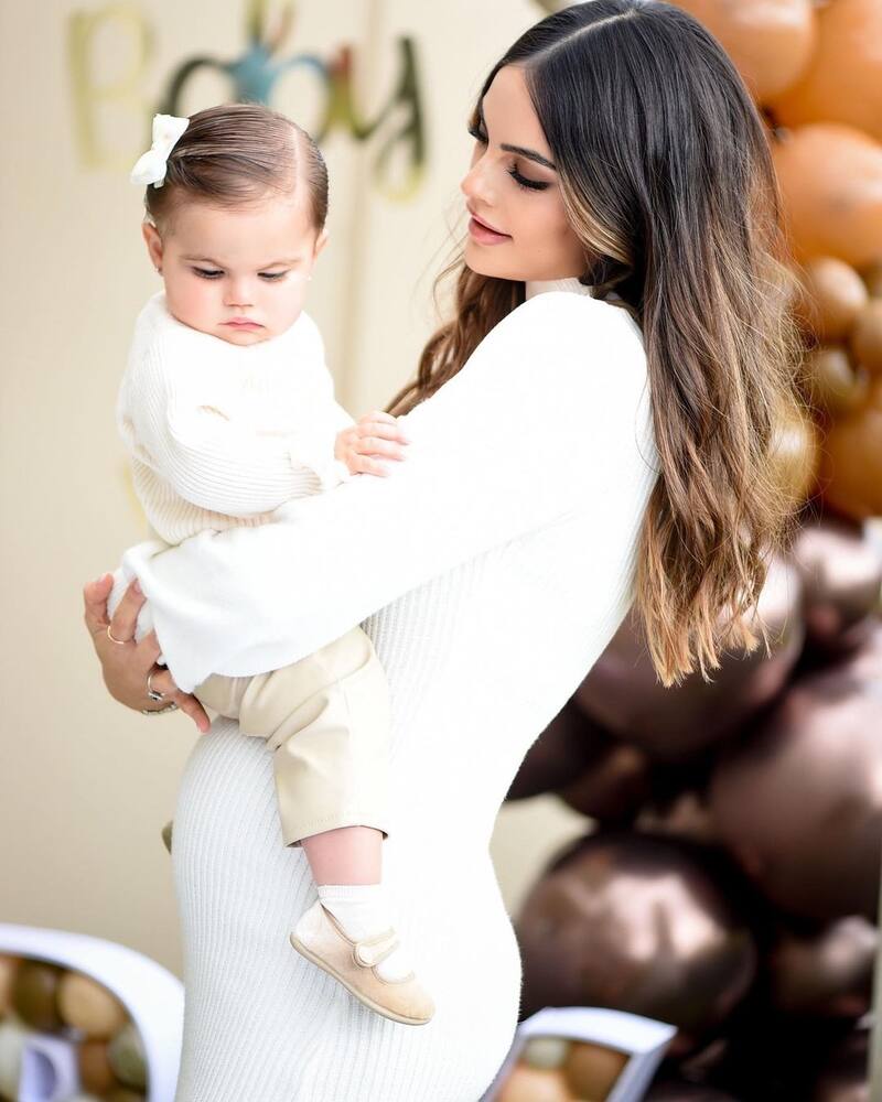 Ximena dio la bienvenida a su primogénita en diciembre de 2021 - Créditos: Instagram