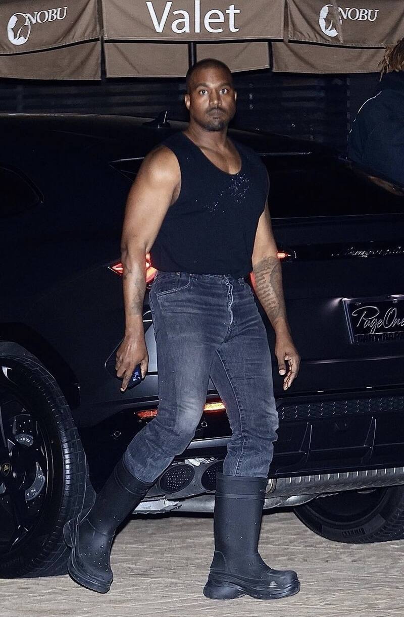 Kanye West estuvo de fiesta en California - Créditos: Twitter