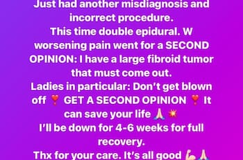 Sharon Stone da a conocer que le fue descubierto un tumor tras un mal diagnóstico médico