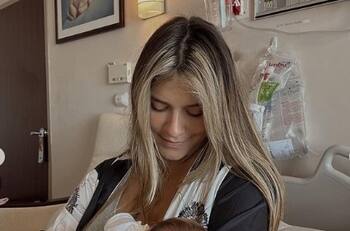 Laura Tobón presenta oficialmente a su hijo Lucca