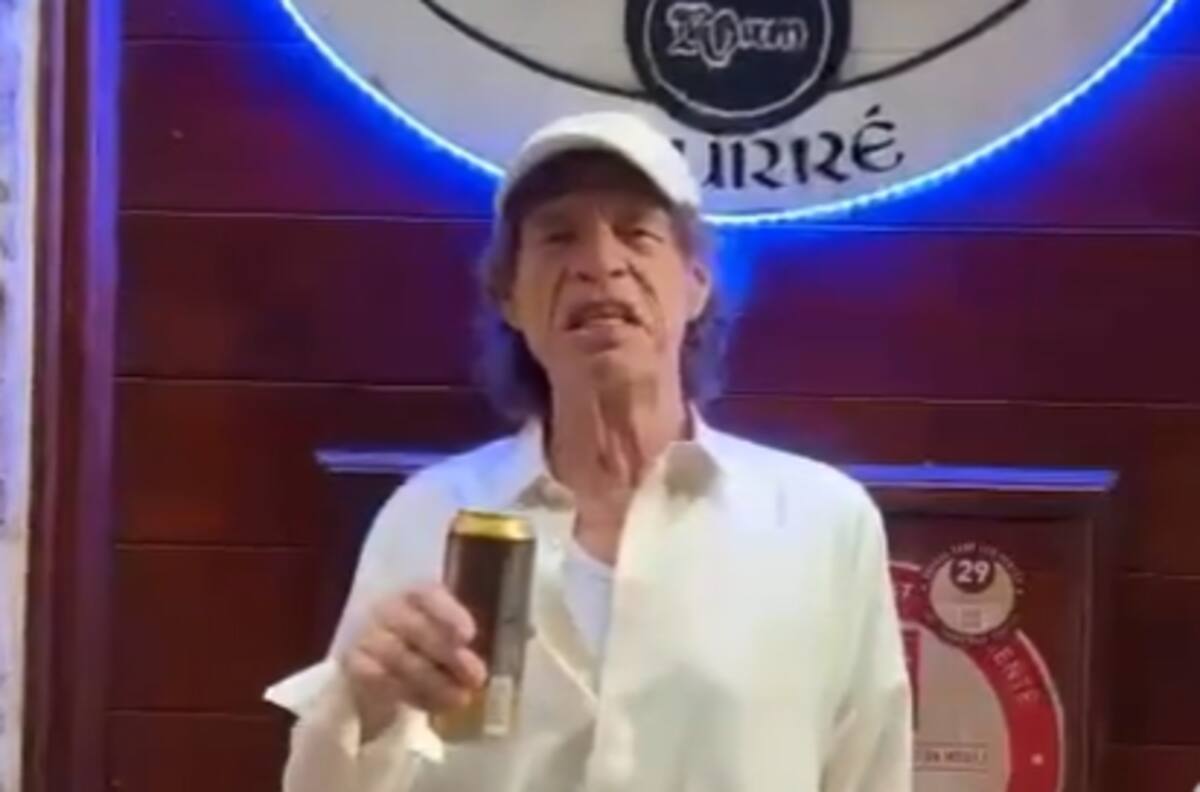 Mick Jagger vibra con Coldplay sube video en pleno concierto