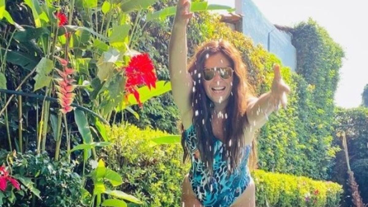 Tras aparatosa caída, Mariana Echeverría buscó revancha en reto viral