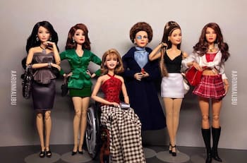 Este artista convierte muñecas en réplicas idénticas de famosas latinas