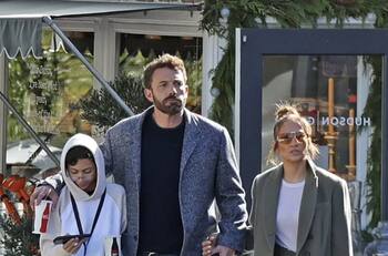 Ben Affleck demuestra que es una gran padrastro para Max