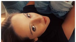 Foto de Evaluna encendió debate: espejo oblongo que usó distorsiona la figura humana