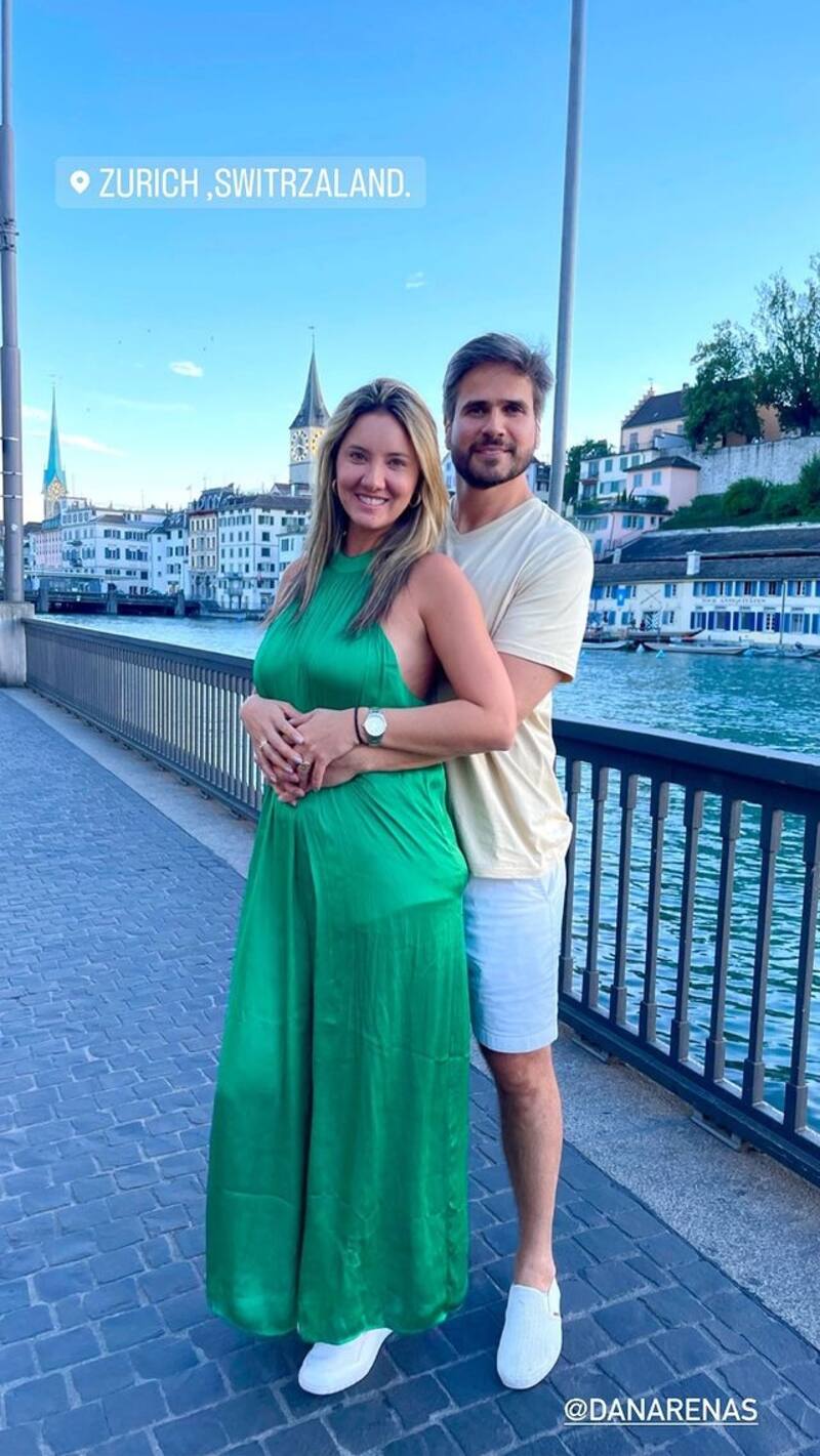 Daniel Arenas y Daniella Álvarez están de visita en Suiza - Créditos: Instagram