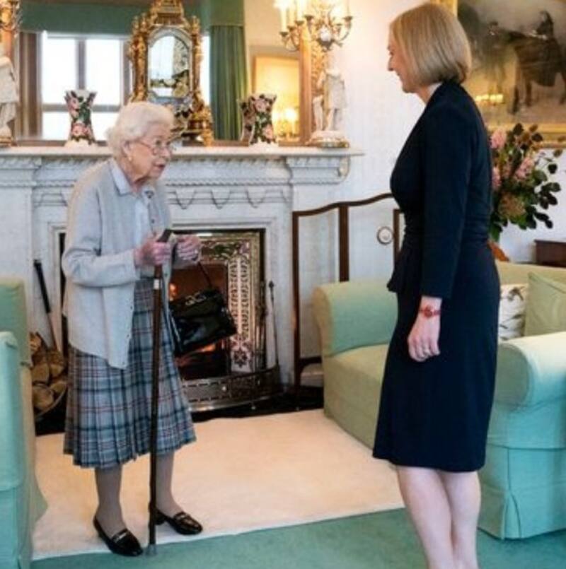 La Reina Isabel II recibió a Liz Truss en Balmoral. - Créditos: Daily Star