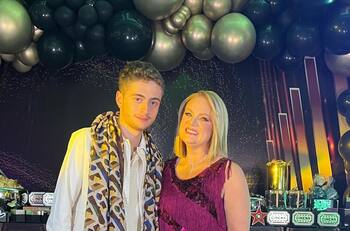 Hijo de Erika Buenfil cumplió 18 años y su famosa mamá le hizo impresionante fiesta