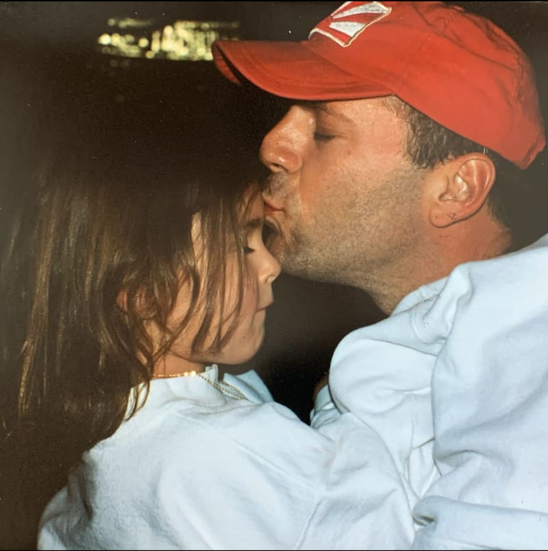 El actor recibió una buena noticia de parte de su hija Rumer Willis. - Créditos: Instagram