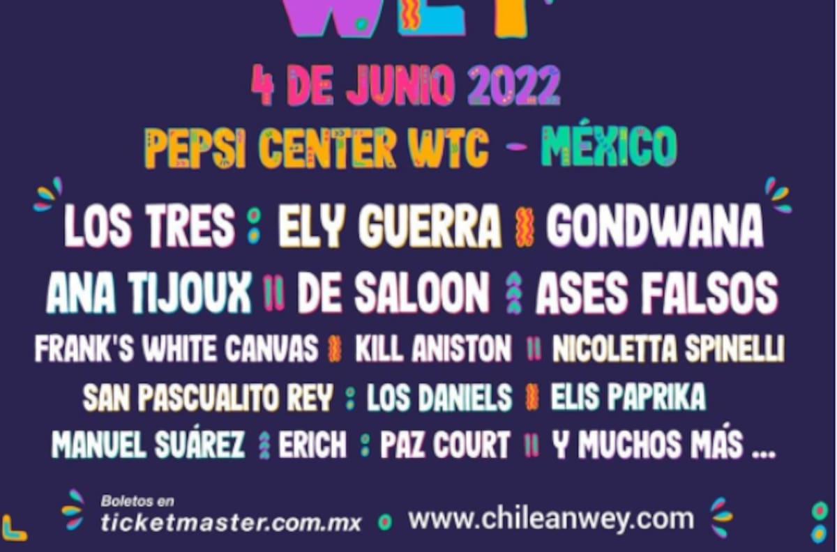 Chilean Wey, el festival que une el talento de reconocidos artistas de Chile y México