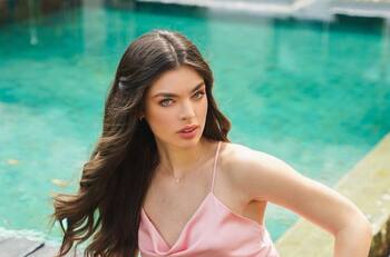 Nadia Ferreira disimula su embarazo para seguir trabajando como modelo