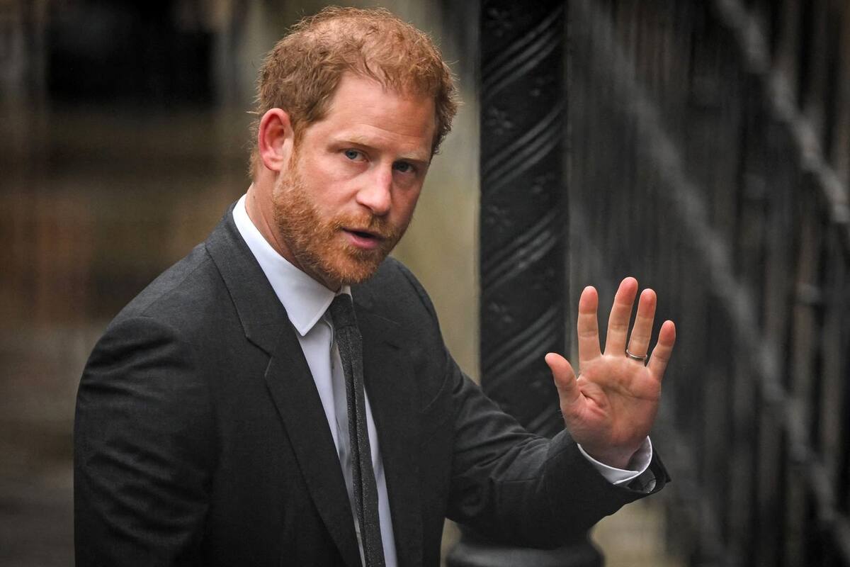 El príncipe Harry en su visita al Tribunal Superior de Londres. - Créditos: Instagram