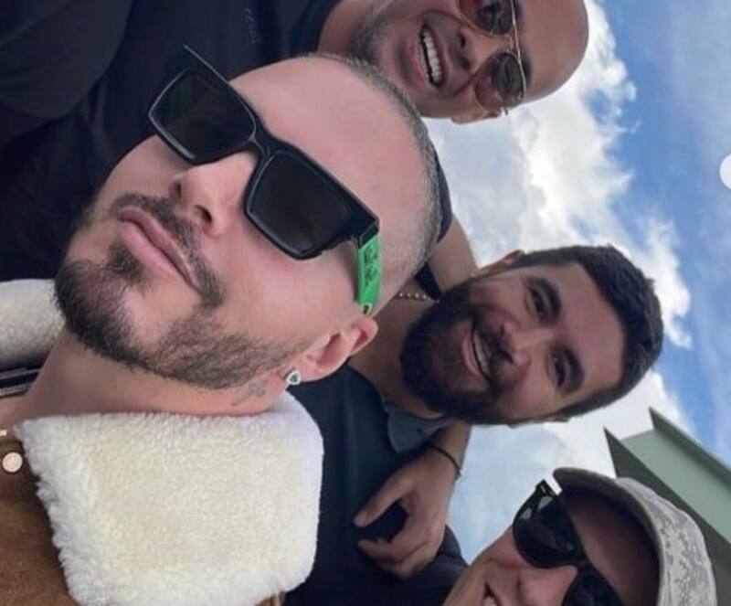 La asombrosa visita que tuvo J Balvin en los ventanales de un alto edificio - Créditos: Instagram