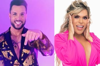 Graciosísimo: Wendy Guevara y Nicola Porcella imitan a Belinda en LCDLF